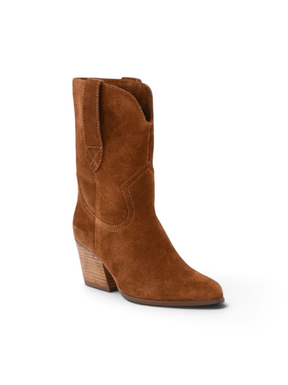 NEW Seychelles Line Dance Suede Western Cowboy Boot Mid-Calf Boots Sz 8